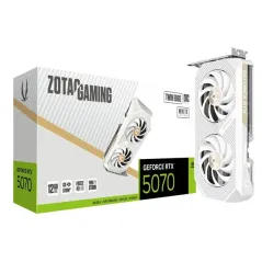 ZOTAC GAMING GeForce RTX 5070 12GB TWIN EDGE OC Blanc Edition