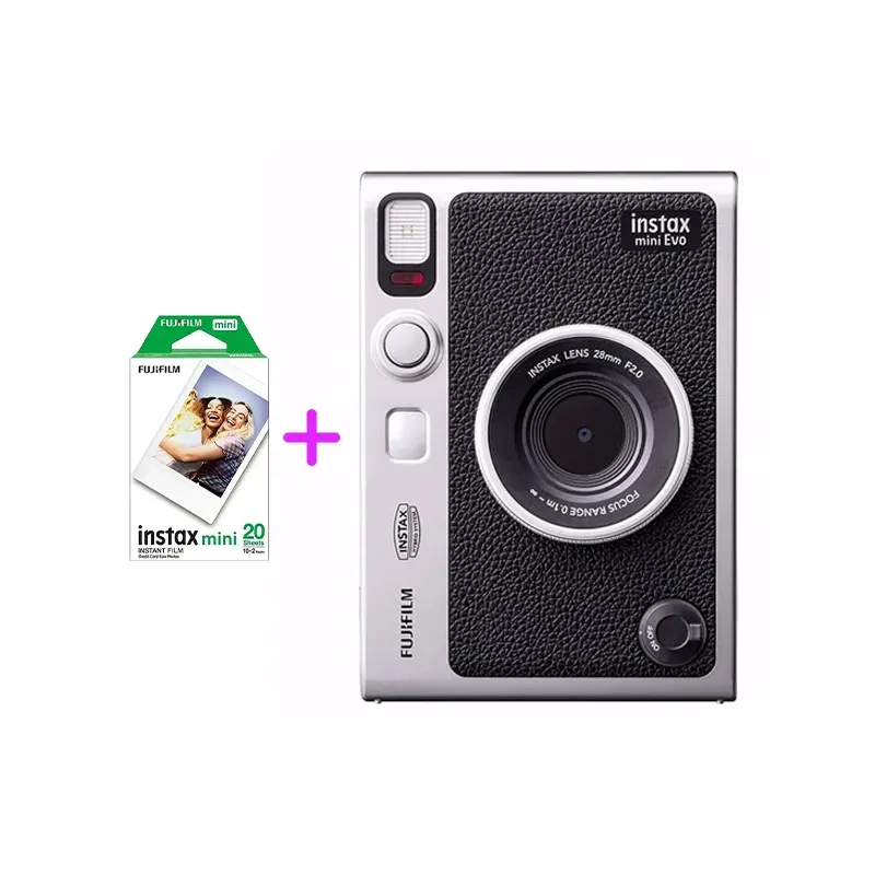 FUJIFILM INSTAX MINI EVO + FUJIFILM FILM INSTAX Mini Eu 2 GLOSSY (10x2pck) FUJIFILM INSTAX MINI EVO + FUJIFILM FILM INSTAX Mini Eu 2 GLOSSY (10x2pck)