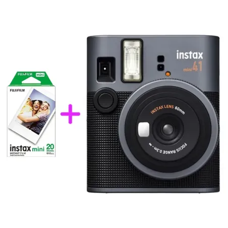 FUJIFILM INSTAX MINI 41 + FUJIFILM FILM INSTAX Mini Eu 2 GLOSSY (10x2pck)