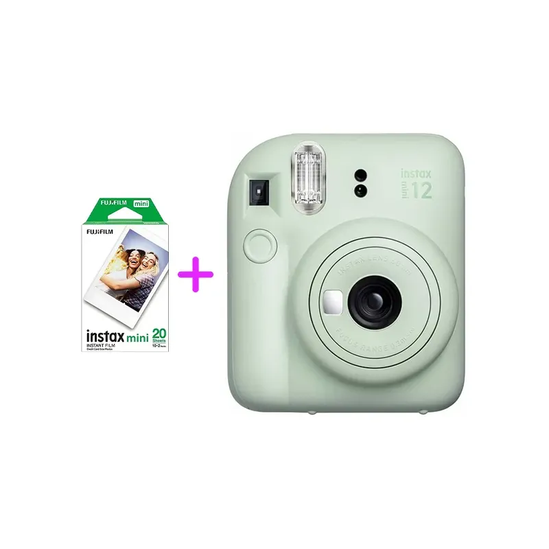 FUJIFILM INSTAX MINI 12 Vert + FUJIFILM FILM INSTAX Mini Eu 2 GLOSSY (10x2pck) FUJIFILM INSTAX MINI 12 Vert + FUJIFILM FILM INSTAX Mini Eu 2 GLOSSY (10x2pck)