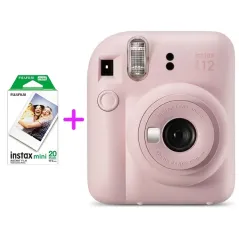 FUJIFILM INSTAX MINI 12 Rose + FUJIFILM FILM INSTAX Mini Eu 2 GLOSSY (10x2pck)