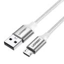 UGREEN CABLE USB-A 2.0 VERS MICRO USB 1M Blanc (60151) UGREEN CABLE USB-A 2.0 VERS MICRO USB 1M Blanc (60151)