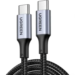 UGREEN CABLE USB-C VERS USB-C 5A/100W 1M Gris (70427)
