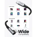 UGREEN CABLE USB-C VERS USB-C 5A/100W 1M Gris (70643)