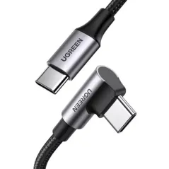 UGREEN CABLE USB-C VERS USB-C 5A/100W 1M Gris (70643)