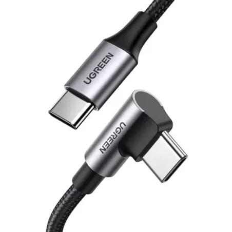 UGREEN CABLE USB-C VERS USB-C 5A/100W 1M Gris (70643)