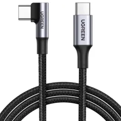 UGREEN CABLE USB-C VERS USB-C 5A/100W 1M Gris (70643)