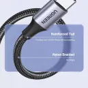 UGREEN CABLE USB-A VERS USB-C 3A 1M (60126)