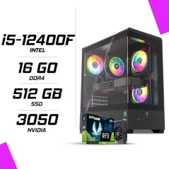 PC Gamer Intel i5-12400F RTX 3050 6G