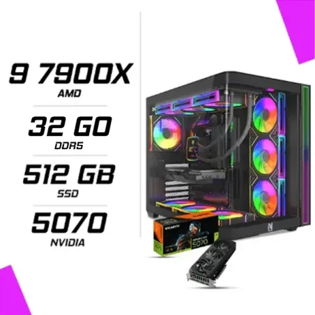 PC Gamer AMD Ryzen 9 7900X RTX 5070 12G
