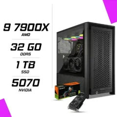 PC Gamer AMD Ryzen 9 7900X RTX 5070 12G