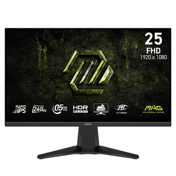 MSI MAG 255F X24 24.5" Fast IPS 240Hz 0.5ms FHD