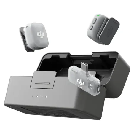 DJI MIC MINI 2 (2 TX + 1 RX + BOITIER DE RECHARGE) Mobile Edition