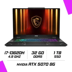 MSI CYBORG 17 B13WGKG-246XMA Intel i7-13620H/32GB DDR5/1TB SSD/RTX 5070 8GB/17.3" 144Hz/FreeDos