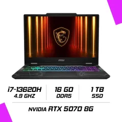 MSI CYBORG 15 B13WGKG-829MA Intel i7-13620H/16GB DDR5/1TB SSD/RTX 5070 8GB/15.6" 144Hz/Win11H