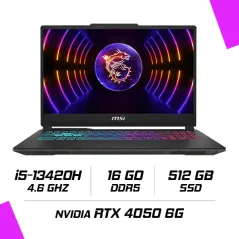 MSI CYBORG 15 A13VE-2227XMA Intel i5-13420H/16GB DDR5/512GB SSD/RTX 4050 6GB/15.6" 144Hz/FreeDos
