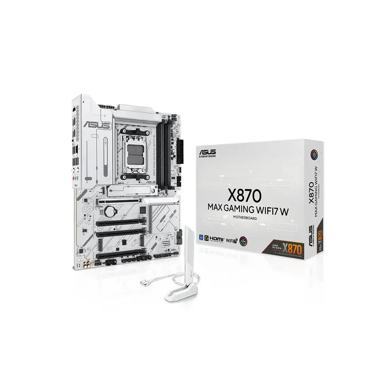 ASUS X870 MAX GAMING WIFI7 W ASUS X870 MAX GAMING WIFI7 W