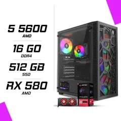 PC Gamer AMD Ryzen 5 5600 RX 580 8GB