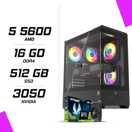 PC Gamer AMD Ryzen 5 5600 RTX 3050 6G