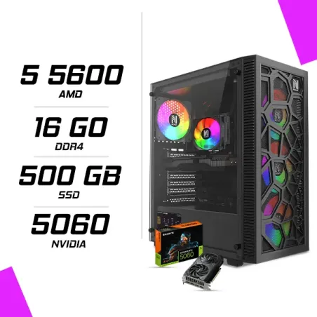 PC Gamer AMD Ryzen 5 5600 RTX 5060 8G