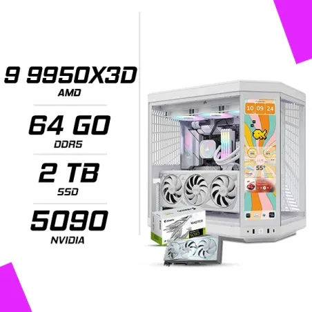 PC Gamer AMD Ryzen 9 9950X3D RTX 5090 ICE 32G