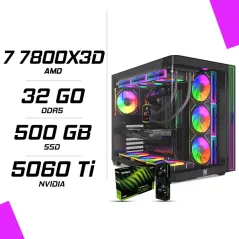 PC Gamer AMD Ryzen 7 7800X3D RTX 5060 Ti 8G