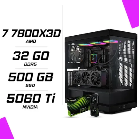 PC Gamer AMD Ryzen 7 7800X3D RTX 5060 Ti 8G