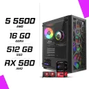 PC Gamer AMD Ryzen 5 5500 RX 580 8G