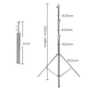 QIHE J288S TRÉPIED DE LUMIÈRE 2.8m QIHE J288S TRÉPIED DE LUMIÈRE 2.8m