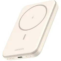 UGREEN 10000mAh 20W POWER BANK WIRELESS MAGNETIC Beige (25208)