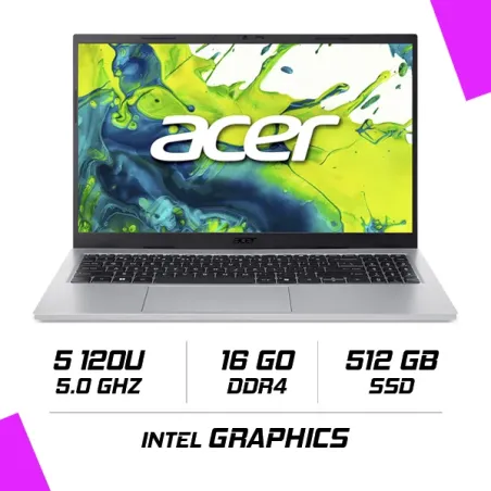 ACER ASPIRE GO Intel Core 5 120U16Go DDR4512GB SSD15.6 60HzWin11