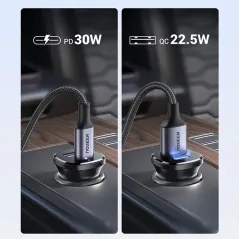 UGREEN CHARGEUR 30W AUTO 2 Ports PD (25845)