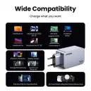 UGREEN 100W 2C1A GaN CHARGEUR RAPIDE +1.5M Cable USB-C (25874) UGREEN 100W 2C1A GaN CHARGEUR RAPIDE +1.5M Cable USB-C (25874)