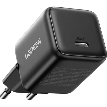 UGREEN CHARGEUR RAPIDE 20W USB-C GaN EU (55553)