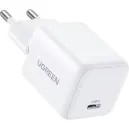 UGREEN CHARGEUR RAPIDE 20W USB-C GaN EU Blanc (55554) UGREEN CHARGEUR RAPIDE 20W USB-C GaN EU Blanc (55554)