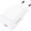 UGREEN CHARGEUR RAPIDE 20W USB-C GaN EU Blanc (55554) UGREEN CHARGEUR RAPIDE 20W USB-C GaN EU Blanc (55554)
