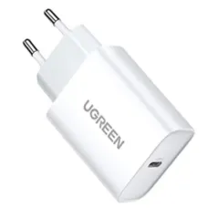 UGREEN CHARGEUR RAPIDE 20W USB-C EU Blanc (60450)