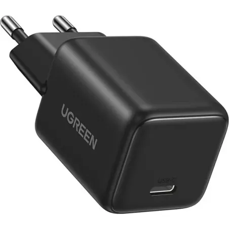 UGREEN CHARGEUR RAPIDE 30W USB-C GaN Noir (65007)
