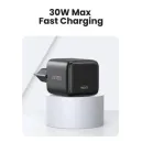 UGREEN CHARGEUR RAPIDE 30W USB-C GaN Noir (65007) UGREEN CHARGEUR RAPIDE 30W USB-C GaN Noir (65007)