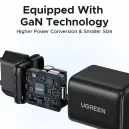 UGREEN CHARGEUR RAPIDE 30W USB-C GaN Noir (65007) UGREEN CHARGEUR RAPIDE 30W USB-C GaN Noir (65007)