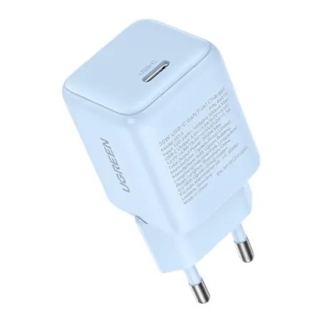 UGREEN CHARGEUR RAPIDE 30W USB-C GaN Bleu (65010)