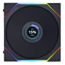 LIAN LI UNI FAN TL LCD WIRELESS 120 Noir LIAN LI UNI FAN TL LCD WIRELESS 120 Noir