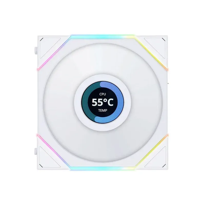 LIAN LI UNI FAN TL LCD WIRELESS 120 Blanc LIAN LI UNI FAN TL LCD WIRELESS 120 Blanc