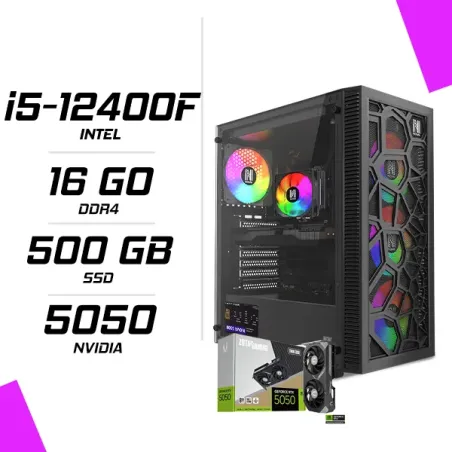 PC Gamer Intel i5-12400F RTX 5050 8G