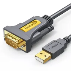 UGREEN ADAPTATEUR USB 2.0 VERS DB9 RS-232 MALE 3M (20223)
