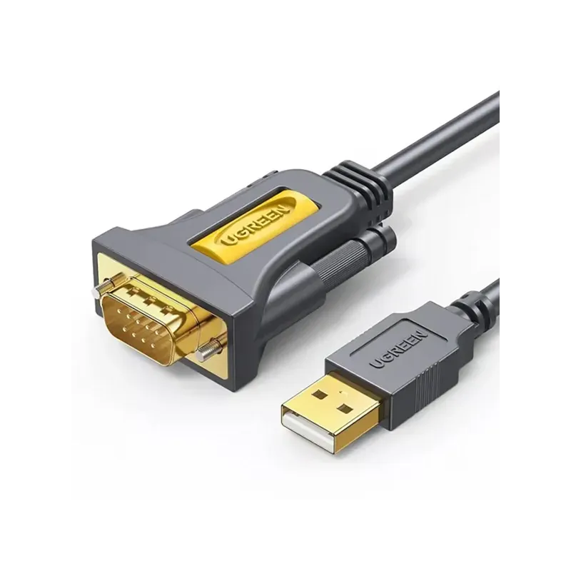 UGREEN ADAPTATEUR USB 2.0 VERS DB9 RS-232 MALE 3M (20223) UGREEN ADAPTATEUR USB 2.0 VERS DB9 RS-232 MALE 3M (20223)