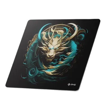 M4G GLASS MOUSE PAD GREEN DRAGON 40X45cm