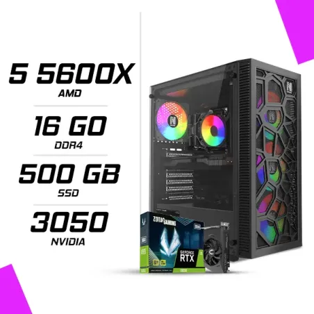 PC Gamer AMD Ryzen 5 5600X RTX 3050 6G