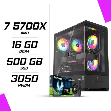 PC Gamer AMD Ryzen 7 5700X RTX 3050 6G