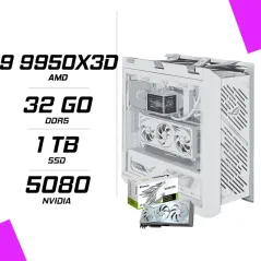 PC Gamer AMD Ryzen 9 9950X3D RTX 5080 ICE 16G